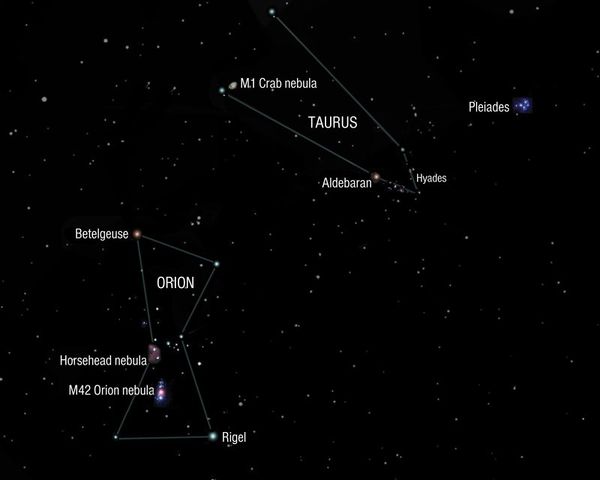 Orion and Taurus